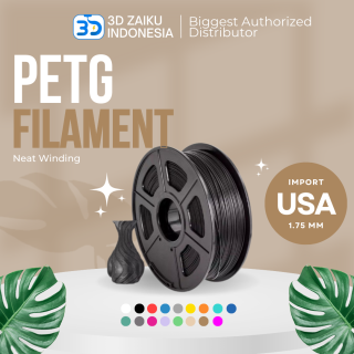 SUNLU 3D Filament PETG Neat Winding Anti Sangkut Bahan Import dari USA